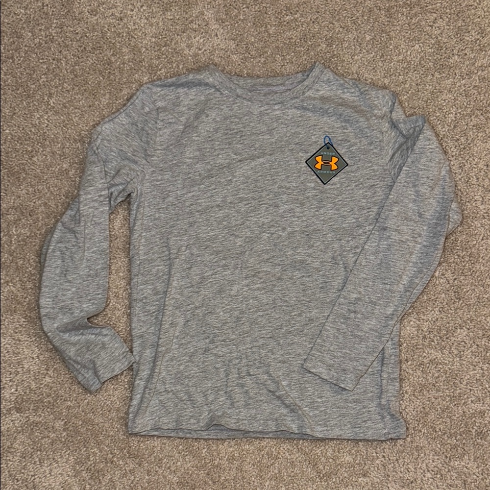 Under Armour Gray Long Sleeve Shirt
